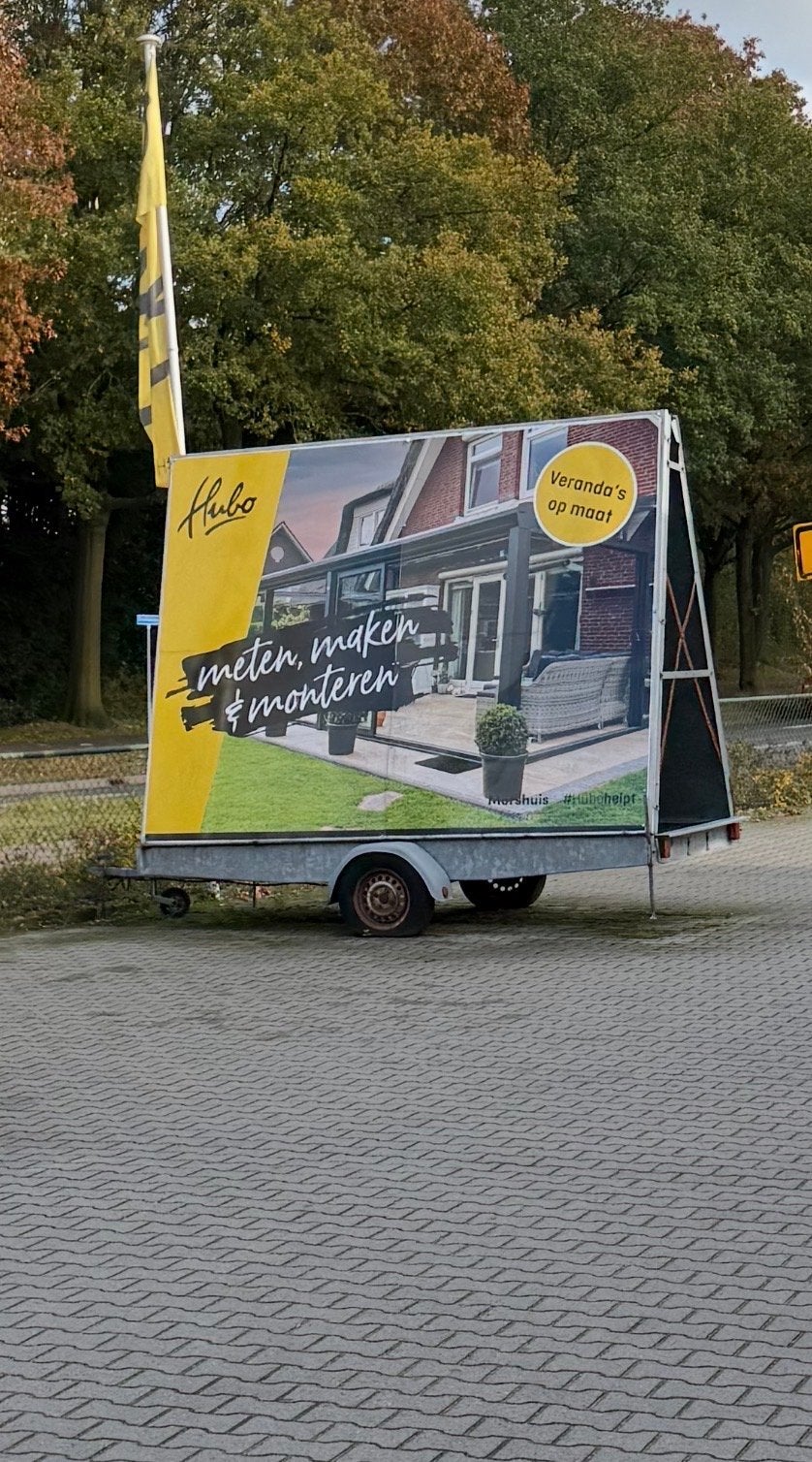 Reclame wagen - Ideaal voor uw promotie, Ophalen, Gebruikt
