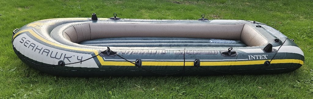 Intex Seahawk 4 opblaasboot / rubberboot - Zo goed als nieuw, Ophalen, Zo goed als nieuw
