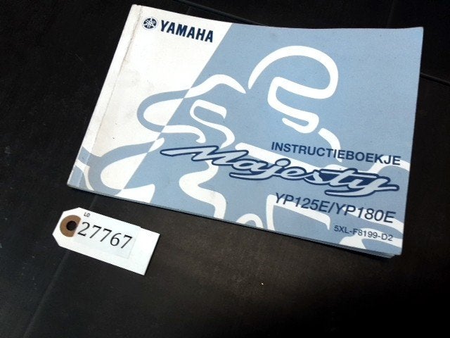 YP125 Majesty 1998 - 2002 Yamaha Instructieboek D1-62174