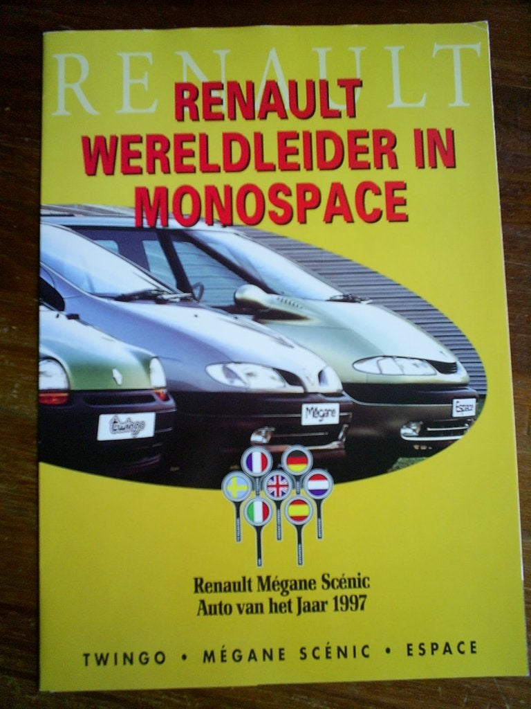 Renault Megane Scenic / Twingo / Espace, Boeken, Ophalen of Verzenden, Zo goed als nieuw, Renault