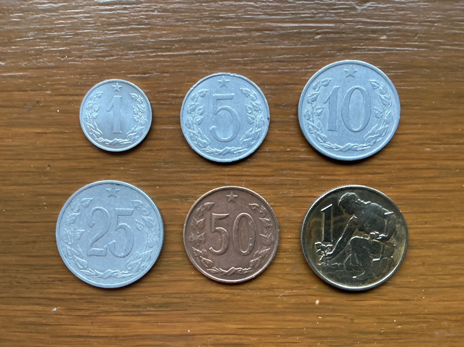 Munten Tsjechoslowakije, Ophalen of Verzenden, Overige landen, Setje