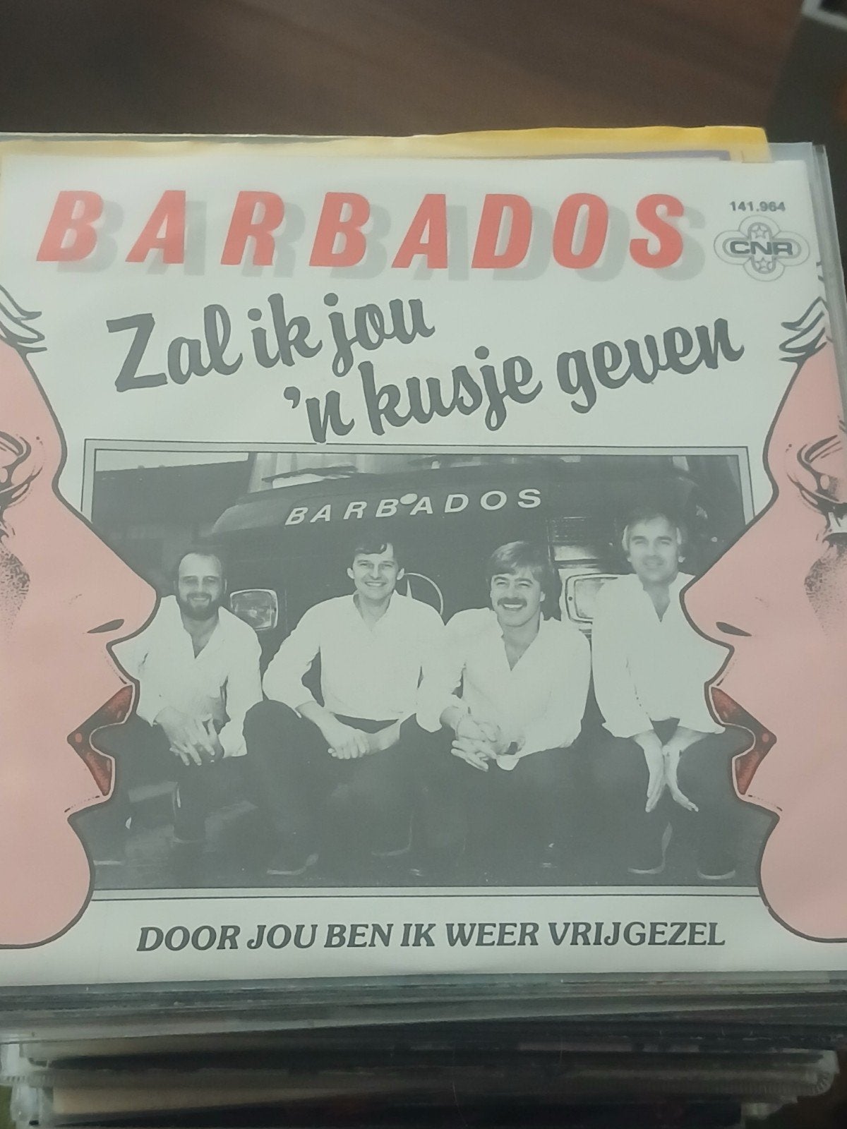 BARBADOS zal ik jou n kusje geven door jou ben ik vrijgezel, Ophalen of Verzenden, Zo goed als nieuw, Overige formaten, Levenslied of Smartlap