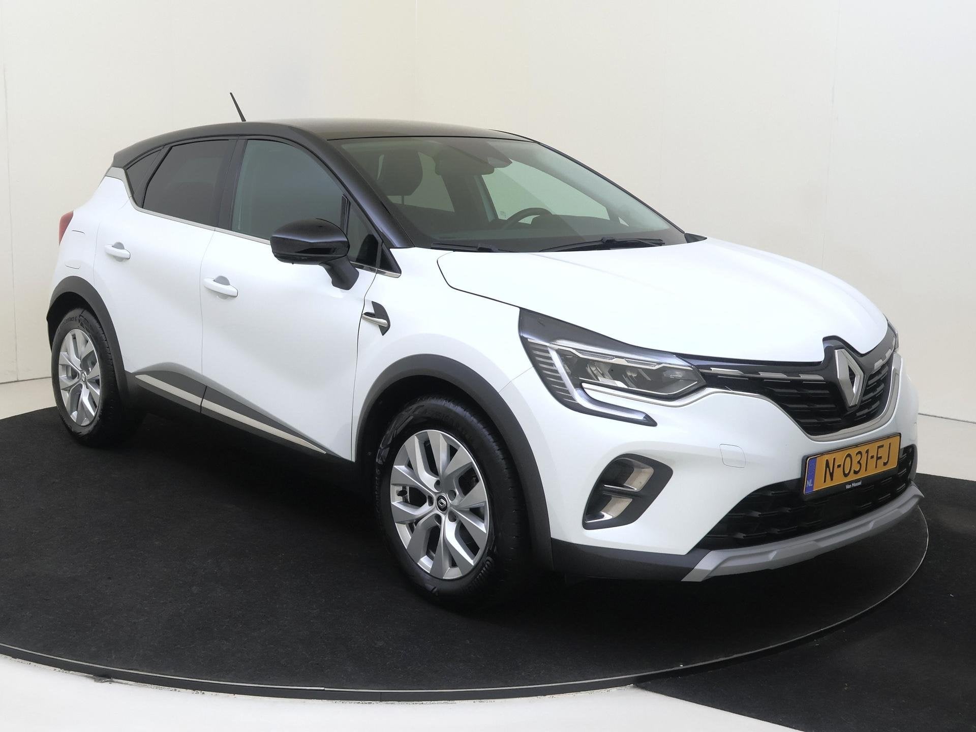 Renault Captur 1.0 TCe 90 Intens | Bluetooth | Carplay | Par, Auto's, Voorwielaandrijving, Dealer onderhouden, Gebruikt, Euro 6