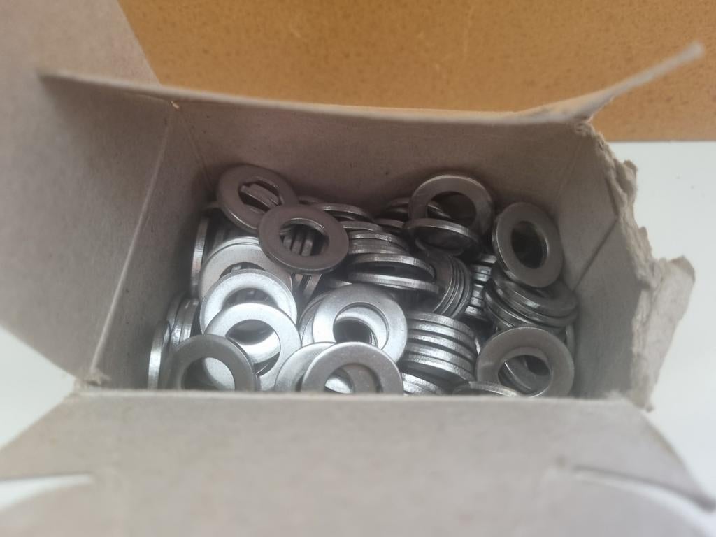 Rvs sluit ringen M14, Sieraden, Tassen en Uiterlijk, Ringen, Ophalen of Verzenden, Zilver, IJzer of Staal