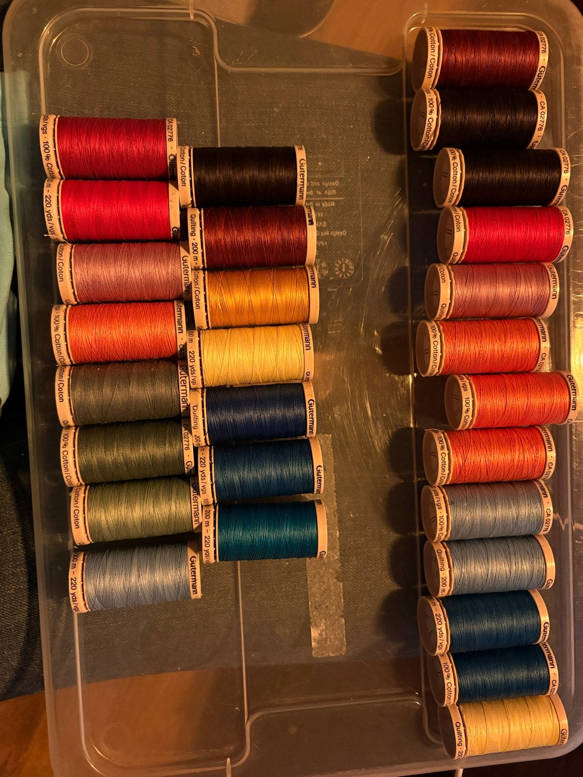 Gutermann quiltgaren 200m katoen, Ophalen of Verzenden, Nieuw, Garen of Naald(en)