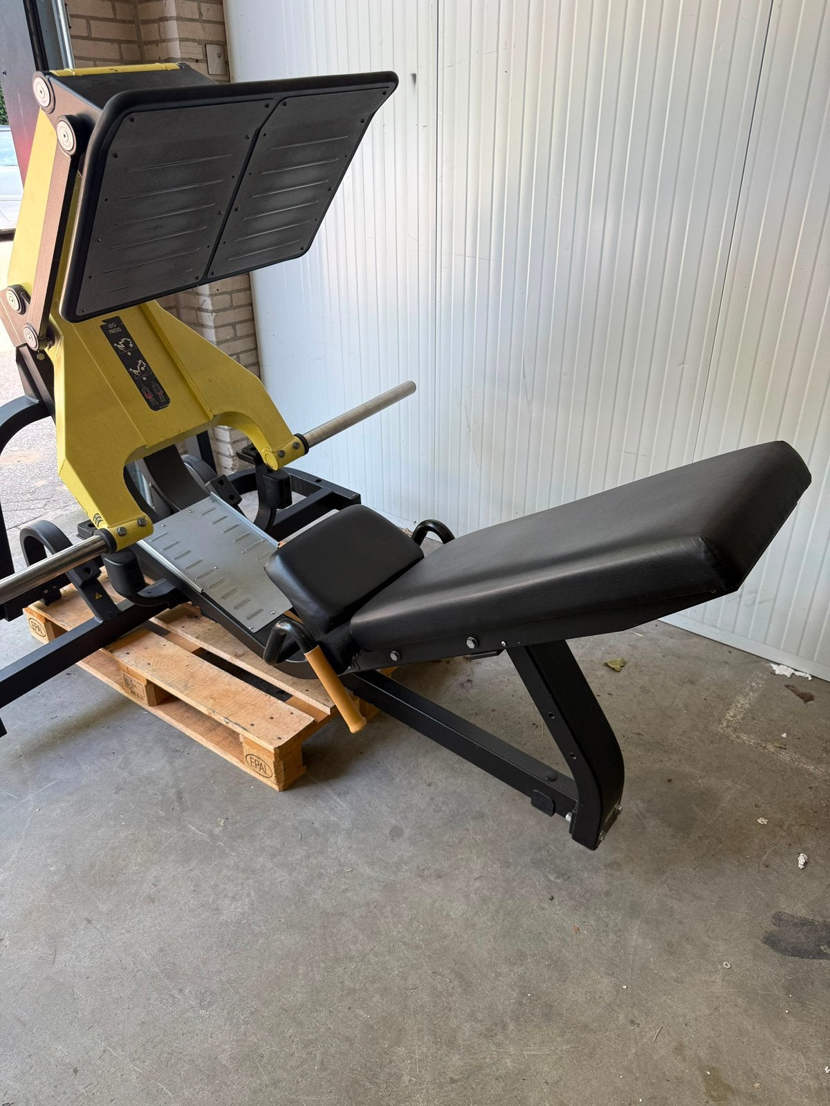 Technogym pure strength squat press / leg press / fitness, Ophalen, Benen, Overige typen, Onbekend