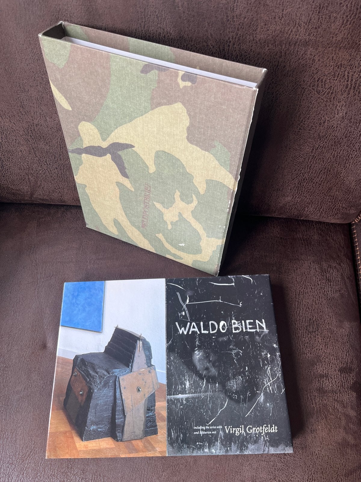 Waldo Bien - Virgil Grotfeldt boek in cassette, Ophalen of Verzenden, Zo goed als nieuw, Beeldhouwkunst