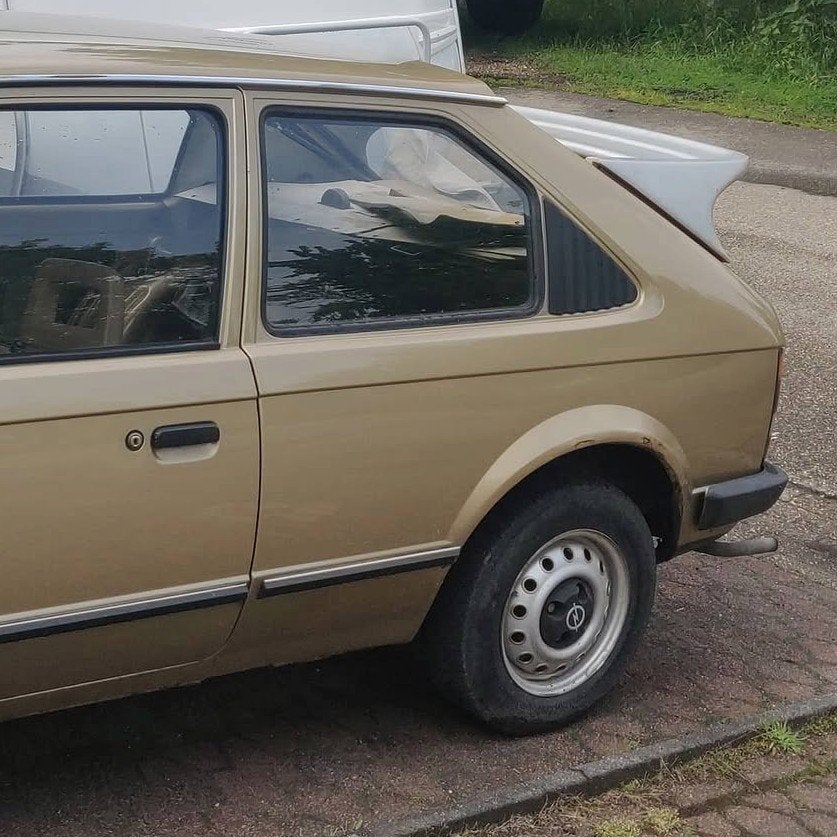 Opel Kadett D originele Mattig heckspoiler, Ophalen