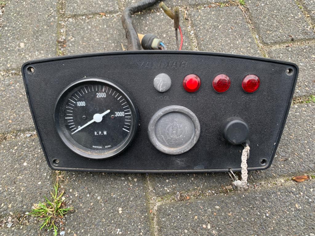 Yanmar dashboard instrumentenpaneel, Ophalen of Verzenden, Gebruikt
