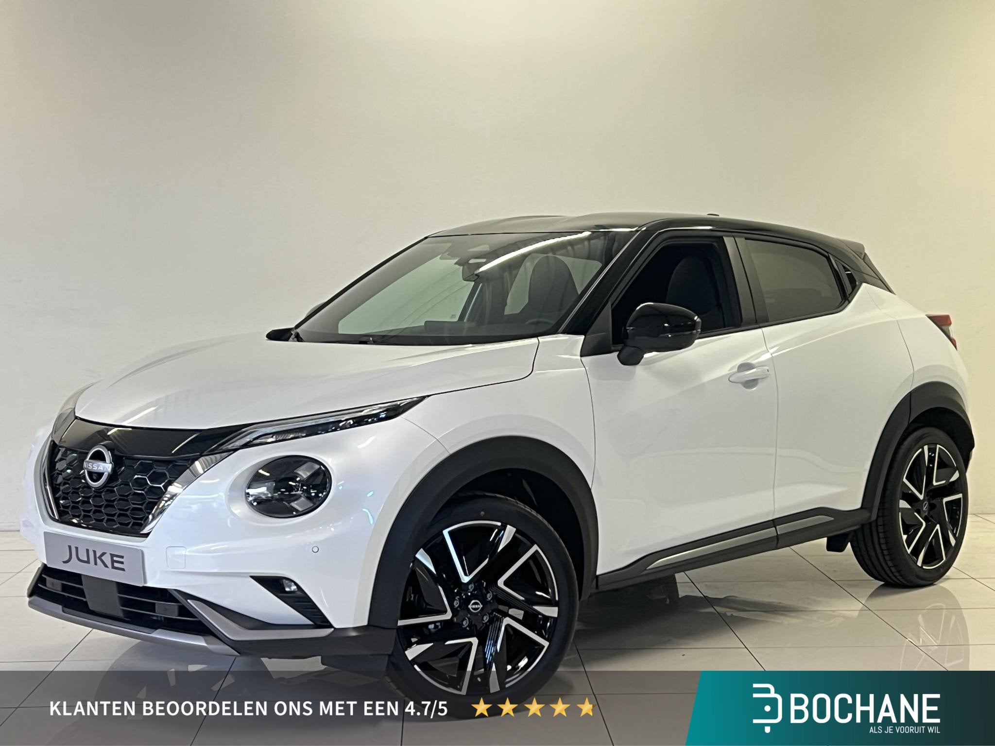 Nissan Juke 1.6 Hybrid N-Design | Cold Pack | Technology Pac, Auto's, Stof, Met garantie (alle), Bedrijf, Nieuw