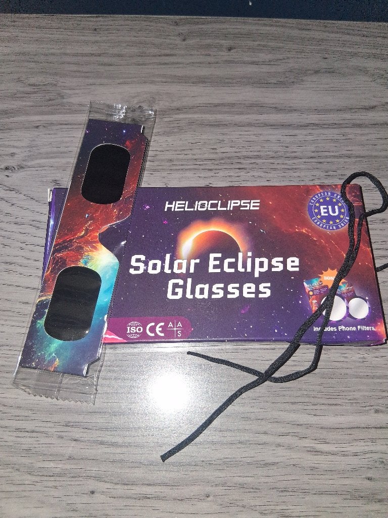 Eclipsbril, Ophalen, Nieuw