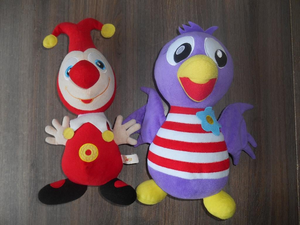 Efteling Jokie en Jet knuffels, Verzamelen, Efteling, Ophalen of Verzenden, Gebruikt, Overige typen