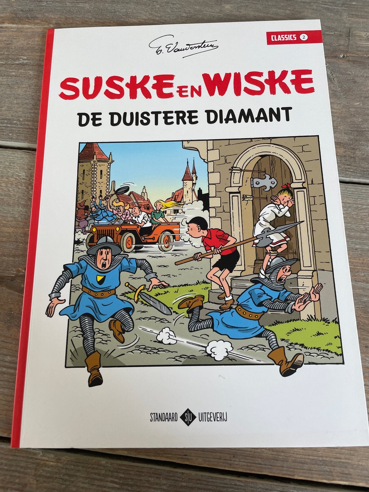 Suske en Wiske - De Duistere Diamant (Classics 2), Boeken, Eén stripboek, Ophalen of Verzenden, Zo goed als nieuw