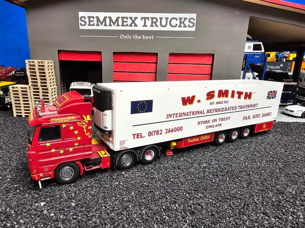 Tekno scania 143 w Smith b keus ., Ophalen, Zo goed als nieuw, Bus of Vrachtwagen, Tekno