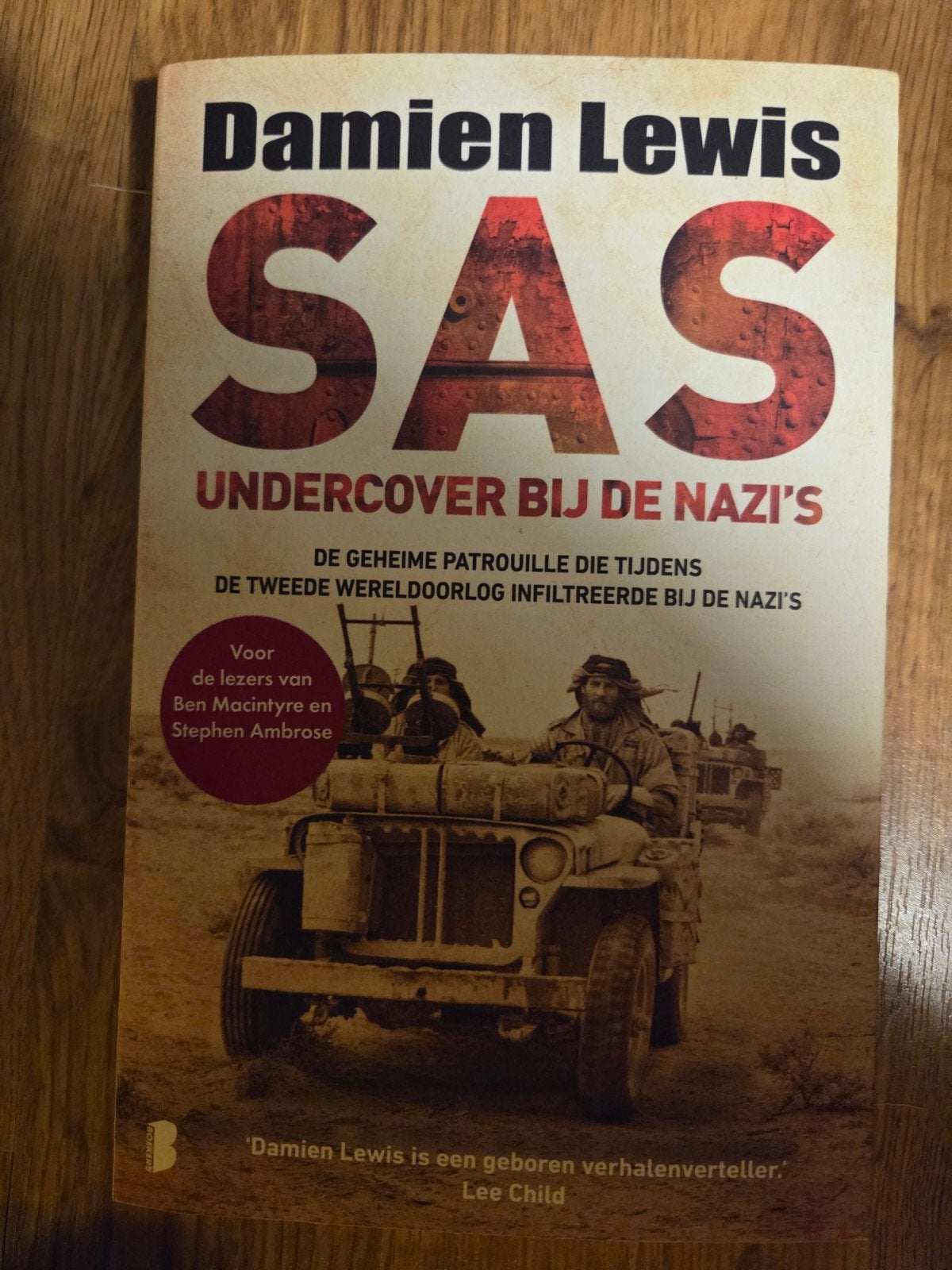 SAS: Undercover bij de Nazi's - Damien Lewis, Tweede Wereldoorlog, Verzenden, Zo goed als nieuw, Algemeen
