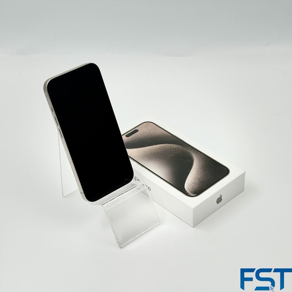 Apple iPhone 15 Pro – 128GB Natural Titanium, Refurbished, 128 GB, Refurbished, Ophalen of Verzenden, Zonder simlock