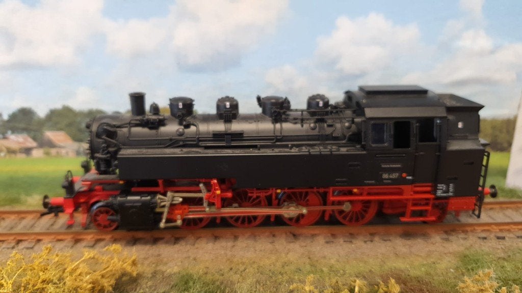 Occasion Fleischmann 4086 Stoomlok BR 86 457 analoog, Gebruikt, Fleischmann, Ophalen of Verzenden, Analoog