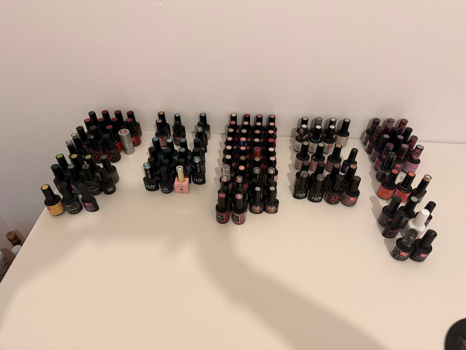 Gellak potjes van topmerken - 140 kleuren (nieuw/gebruikt), Ophalen, Gebruikt, Overige typen
