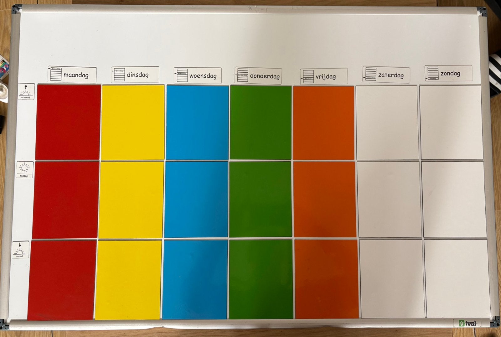 Pictobord pictogrambord planbord planning autisme, Ophalen, Gebruikt