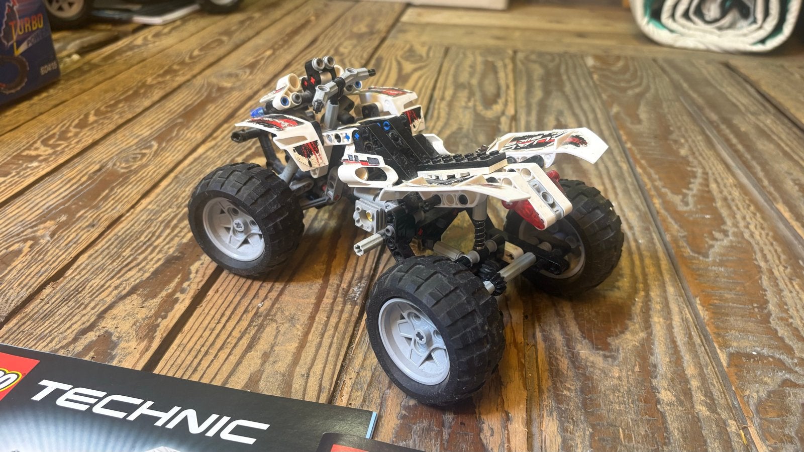 Lego Technic Quad 8262 met instructieboekjes, Ophalen of Verzenden, Gebruikt, Overige merken
