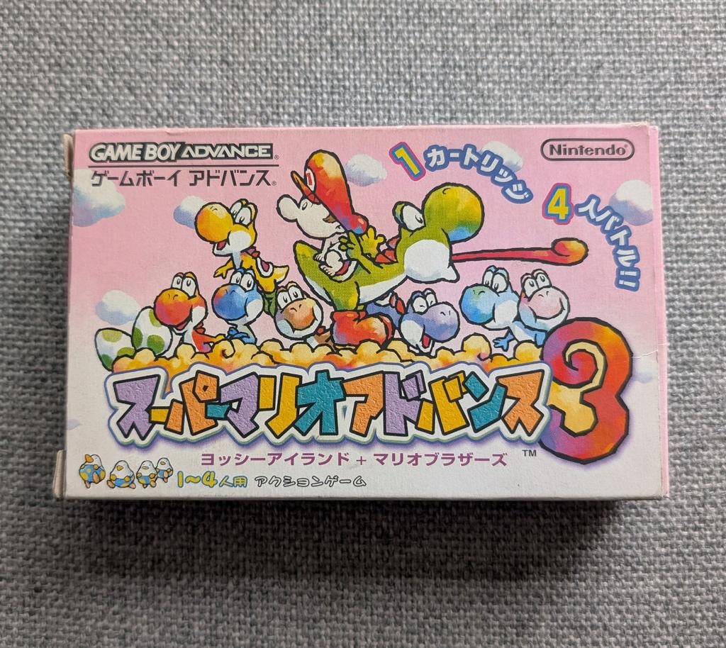 Super Mario Advance 3 Game Boy Advance Japans, Gebruikt, Verzenden, 1 speler, Vanaf 3 jaar