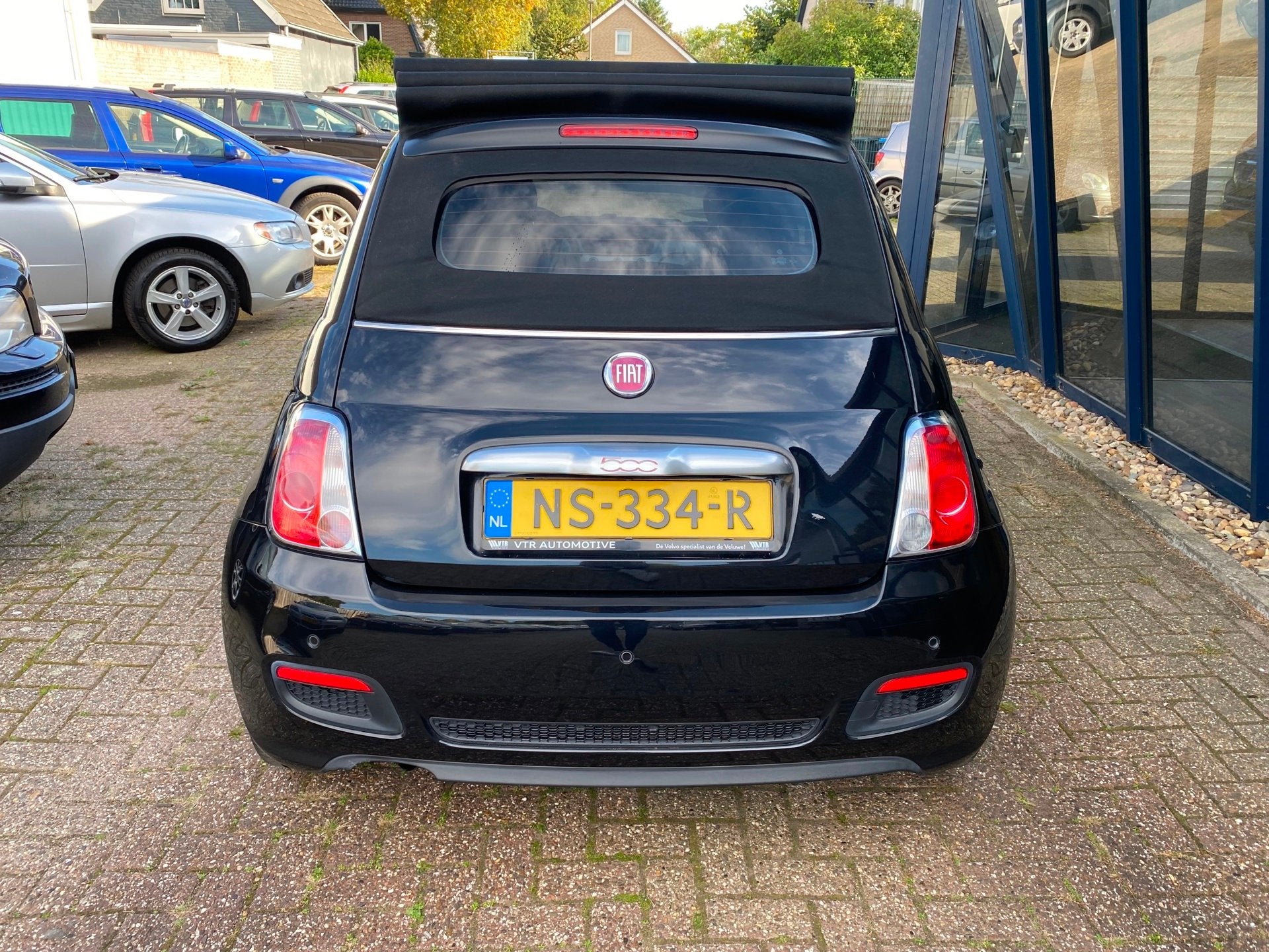 Fiat 500 C 0.9 TwinAir Lounge Cabrio softtop, 86 pk, Gebruikt, Cabriolet, Leder en Stof