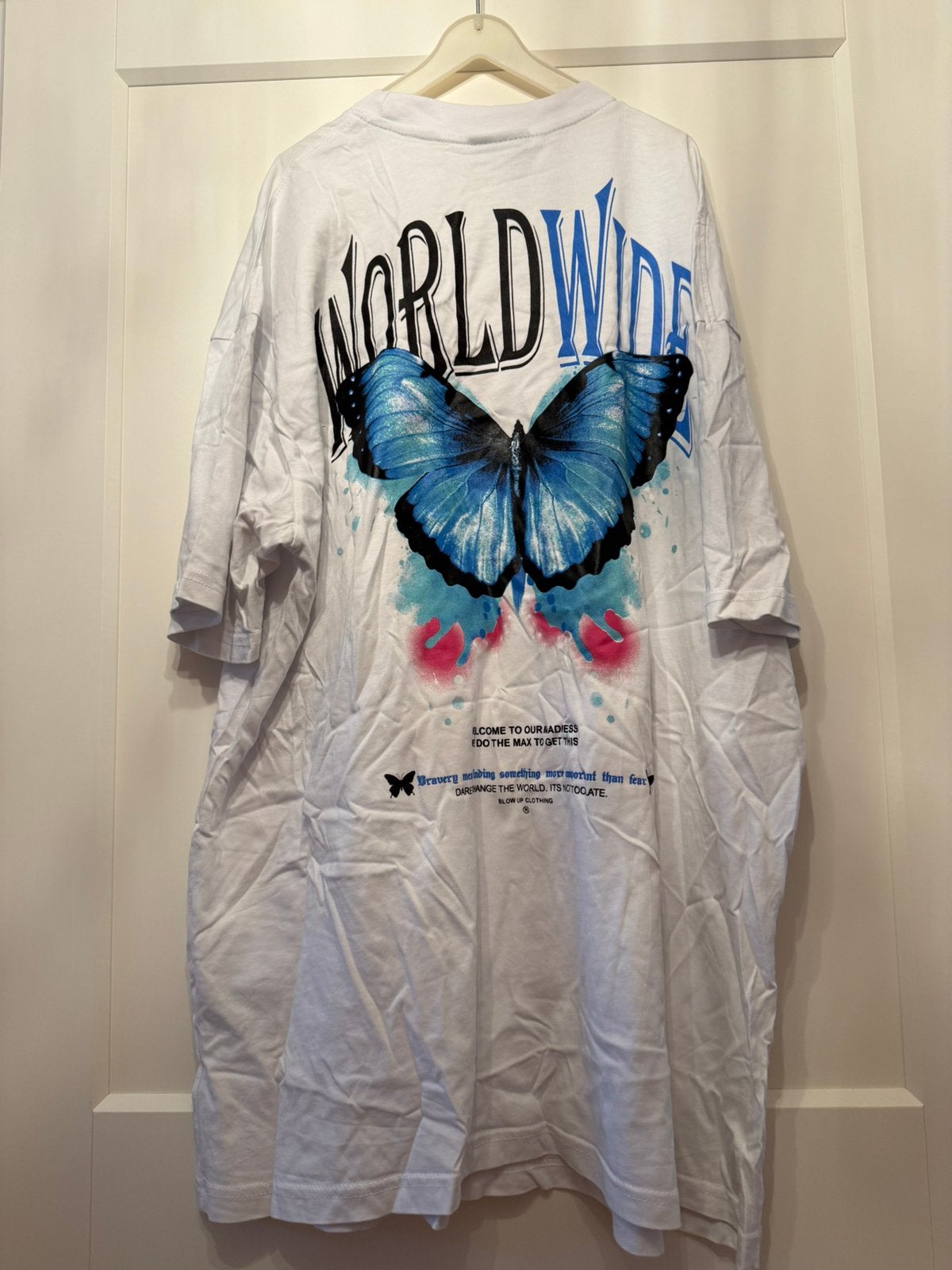 tshirt flexxfashion vlinder, Ophalen of Verzenden, Nieuw, Shirt of Top