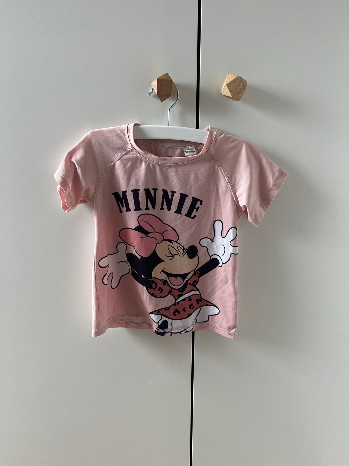 H&M Minnie Mouse UV-zwemshirt maat 98/104, Kinderen en Baby's, Ophalen of Verzenden, Zo goed als nieuw, Meisje, Sport- of Zwemkleding