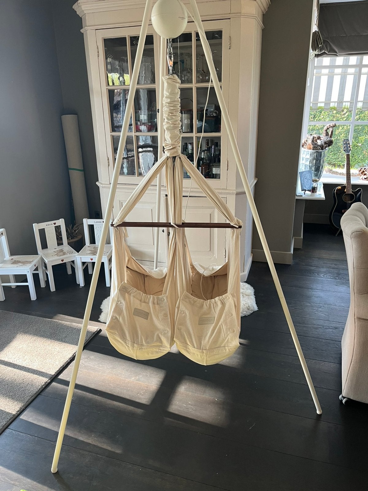 Moonboon baby hammock tweeling, Kinderen en Baby's, Ophalen of Verzenden, Zo goed als nieuw, Wieg