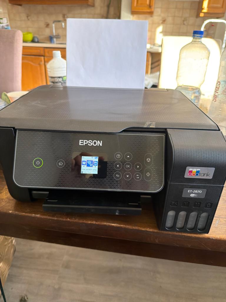 Epson EcoTank ET-2870 All-in-One Printer met Wi-Fi, Inkjetprinter, All-in-one, Kleur printen, Ophalen of Verzenden
