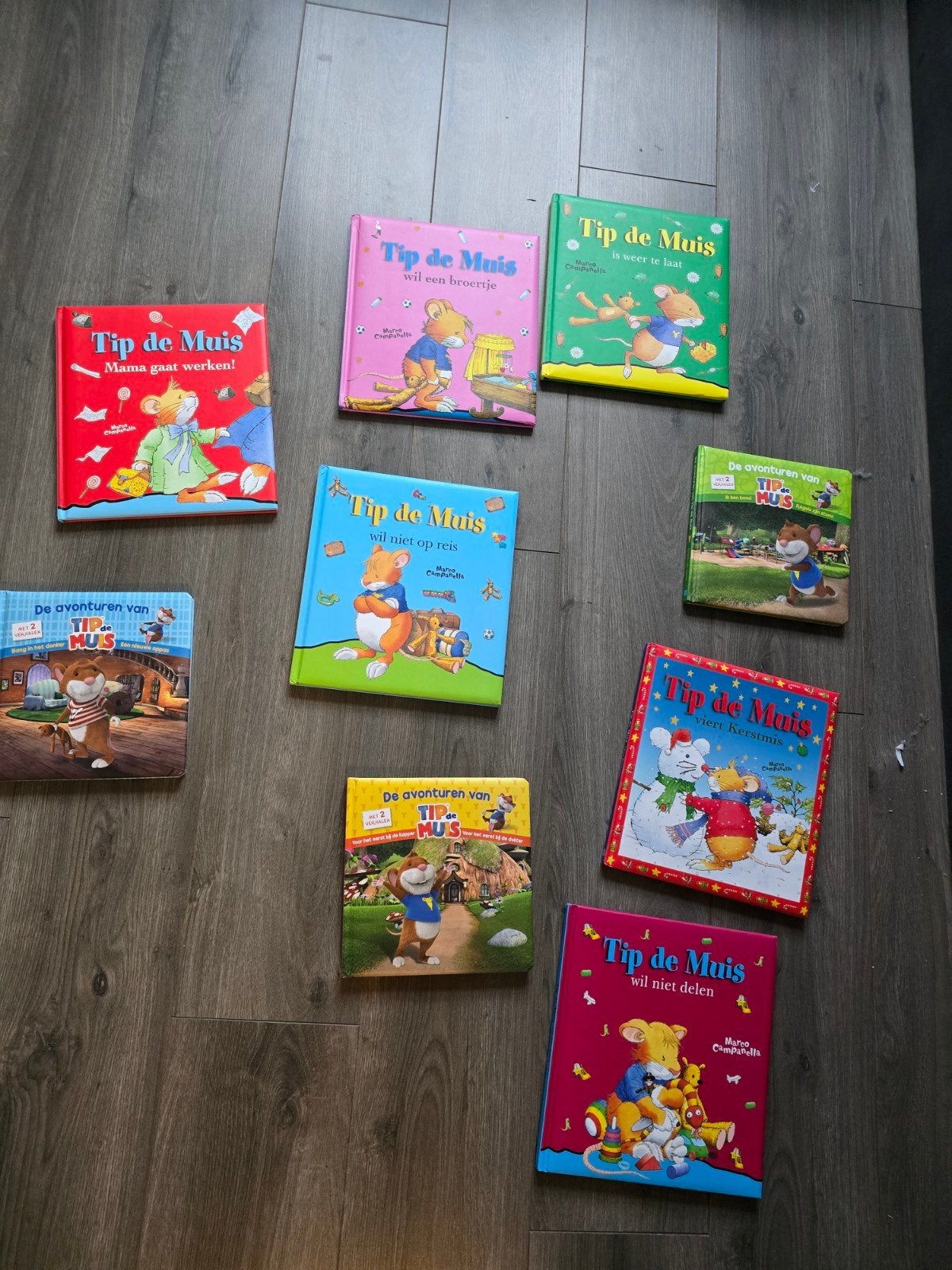 Tip de Muis boeken - Set van 8 kinderboeken, Ophalen of Verzenden, Gelezen, Marco Campanella, Fictie algemeen