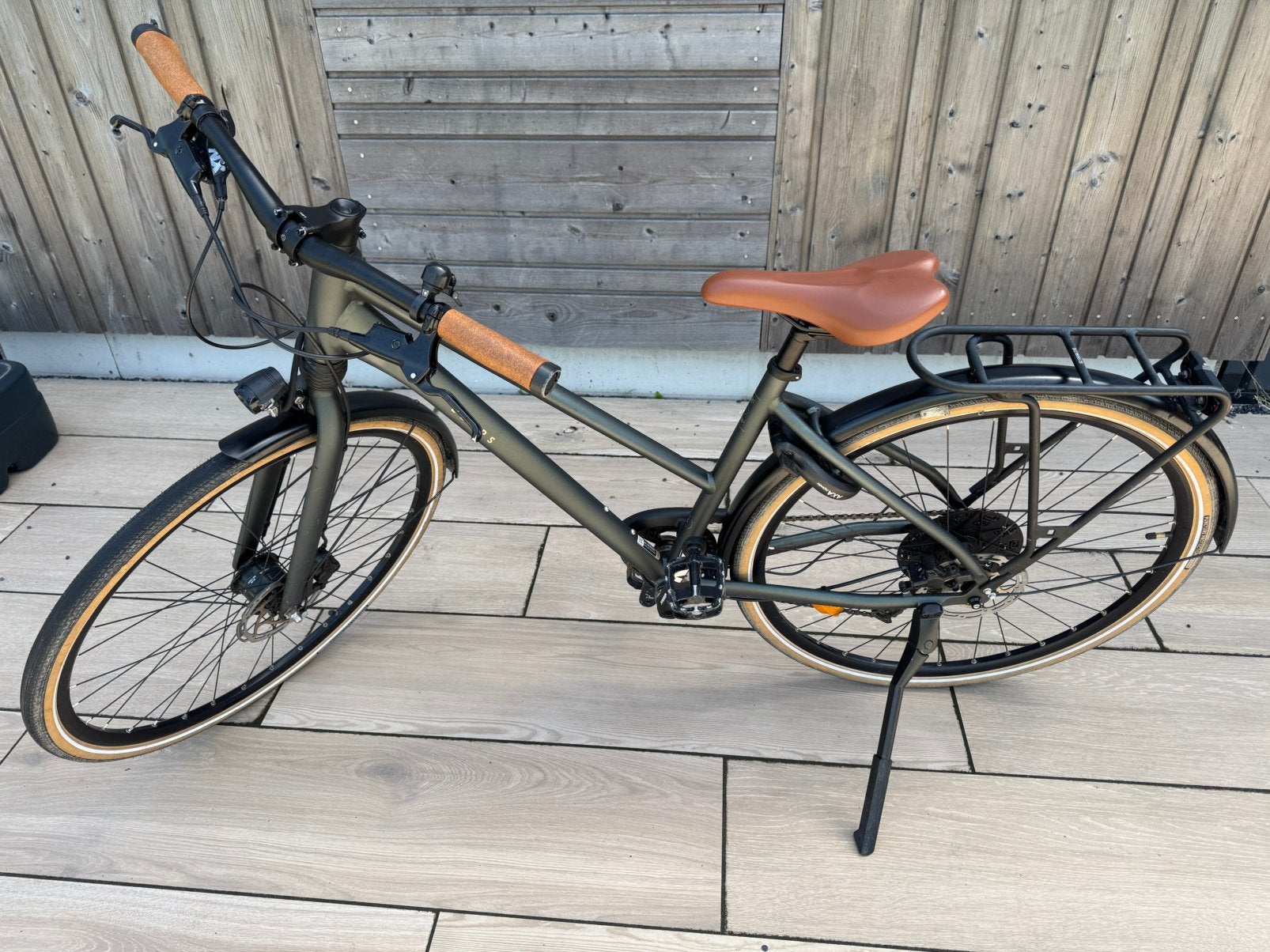 Elops fiets, Versnellingen, Zo goed als nieuw, Schijfrem, Ophalen