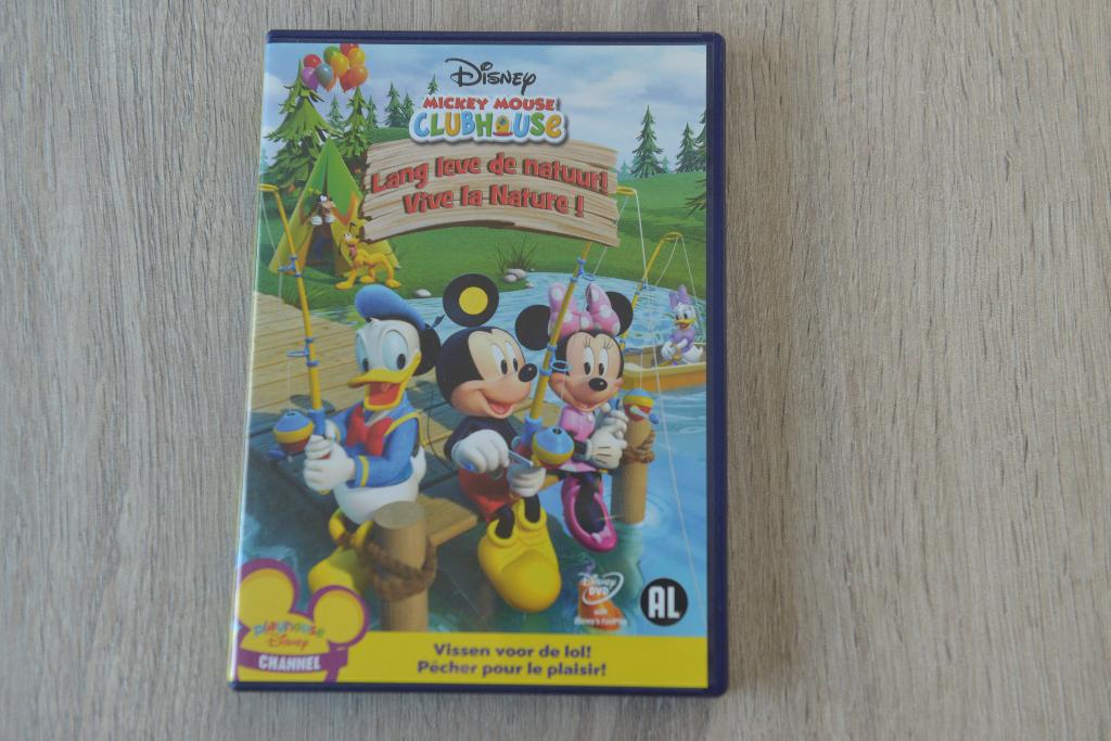 WALT DISNEY - MICKEY MOUSE CLUBHOUSE - LANG LEVE DE NATUUR, Cd's en Dvd's, Alle leeftijden, Verzenden, Zo goed als nieuw, Amerikaans