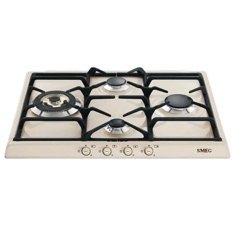 SMEG CORTINA RETRO 60CM GASKOOKPLAAT SR764PO, Witgoed en Apparatuur, Kookplaten, Info@adoswitgoed.nl, Kamerlingh Onnestraat 8, Wijchen