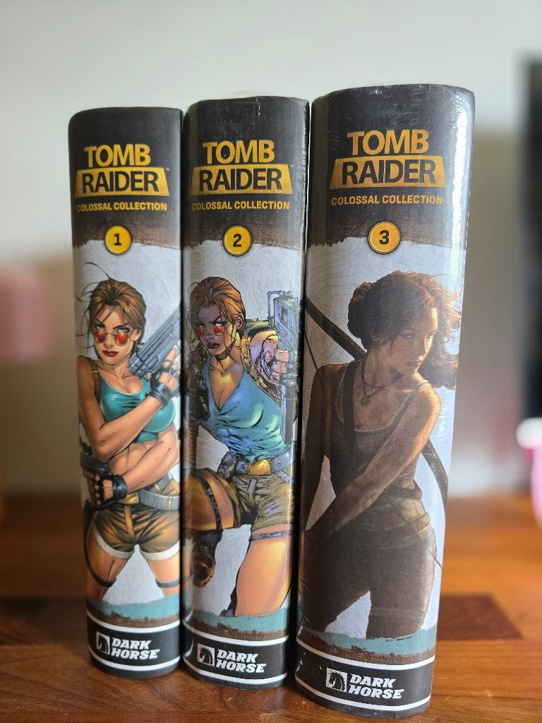 Tomb Raider Collosal Collection (Complete serie van 3 HC), Boeken, Strips | Comics, Nieuw, Complete serie of reeks, Amerika, Ophalen of Verzenden