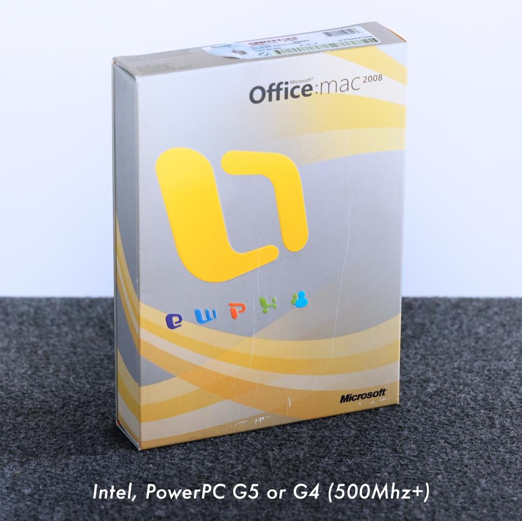 Apple Microsoft Office 2008 for Mac – Dutch Version, Computers en Software, Vintage Computers, Ophalen of Verzenden, Apple