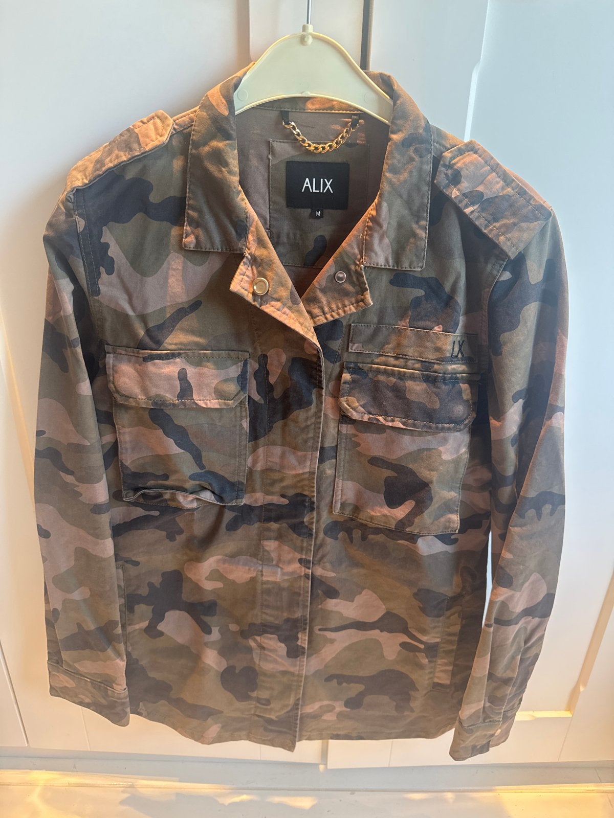 ALIX Camouflage Jasje Maat M, Ophalen of Verzenden, Zo goed als nieuw, Maat 38/40 (M), Groen