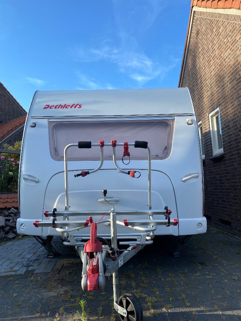 Caravan Raam Dethleffs voorzijde 167/140 cm x 62 brons, Ophalen, Gebruikt
