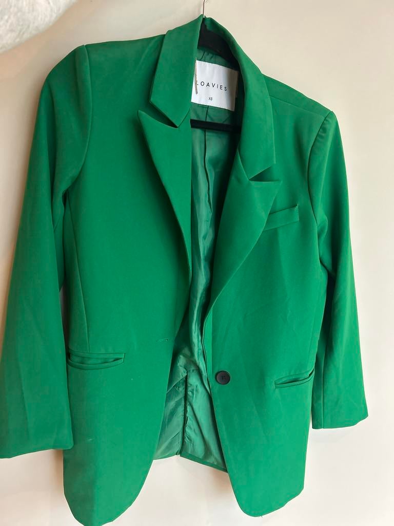 Loavies Blazer Groen Maat M, Ophalen of Verzenden, Zo goed als nieuw, Maat 38/40 (M), Groen