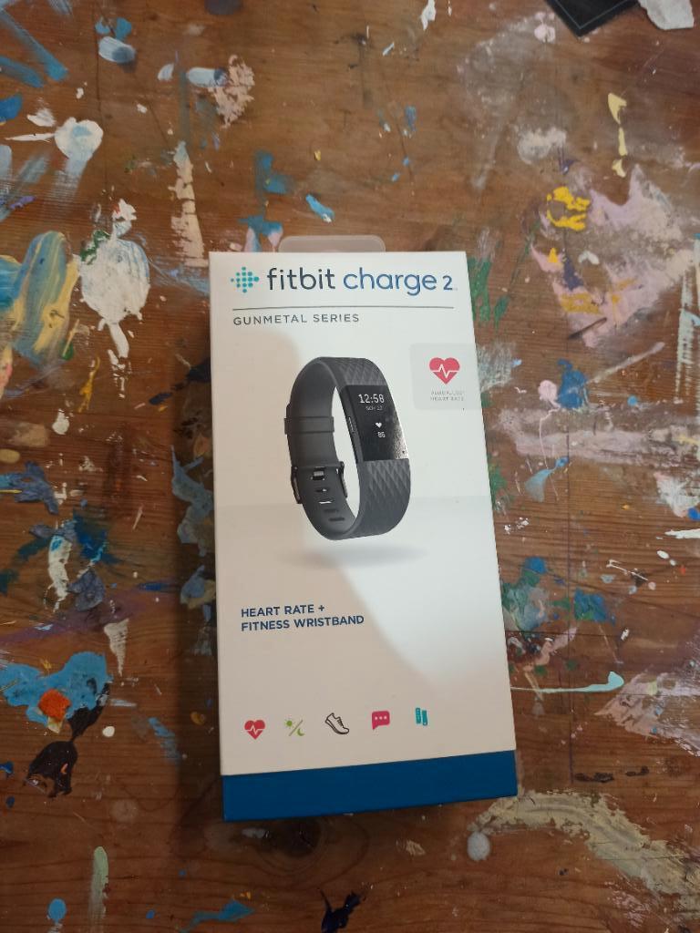 Fitbit charge 2 met metalen armband, Ophalen of Verzenden, Gebruikt, Overige merken, Waterdicht