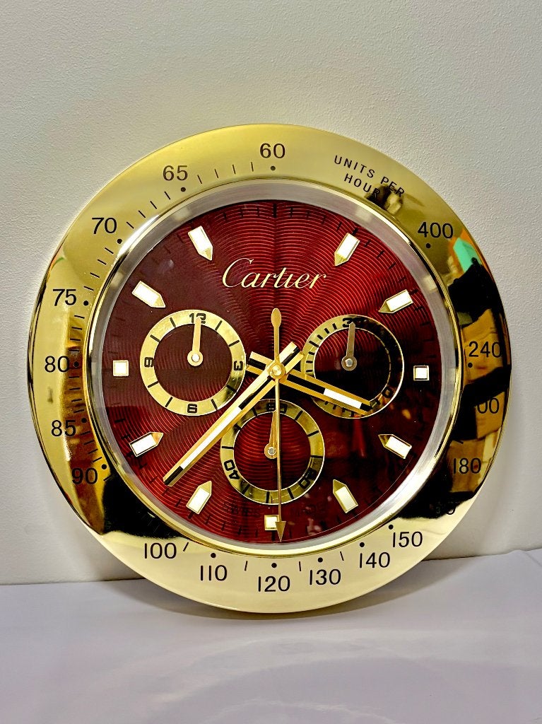 Cartier Klok Nieuw, Huis en Inrichting, Ophalen of Verzenden, Nieuw, Wandklok