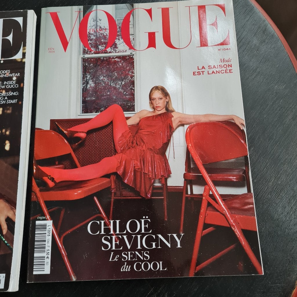 Frans Vogue-tijdschrift uit februari 2024, Boeken, Ophalen of Verzenden, Gelezen, Glossy