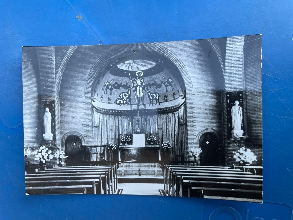ansichtkaart / kaart van Bergen N.H. Kapel De Vluchtheuvel., Verzenden, 1960 tot 1980, Noord-Holland