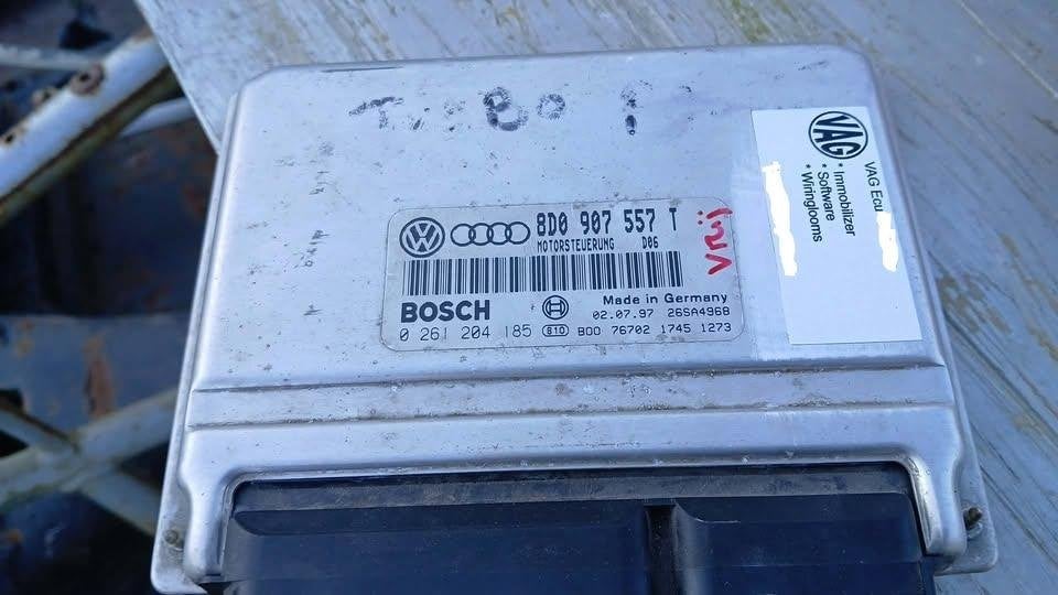 ecu vw- audi 1.8 20v turbo sleutel vrij, Ophalen of Verzenden, Skoda