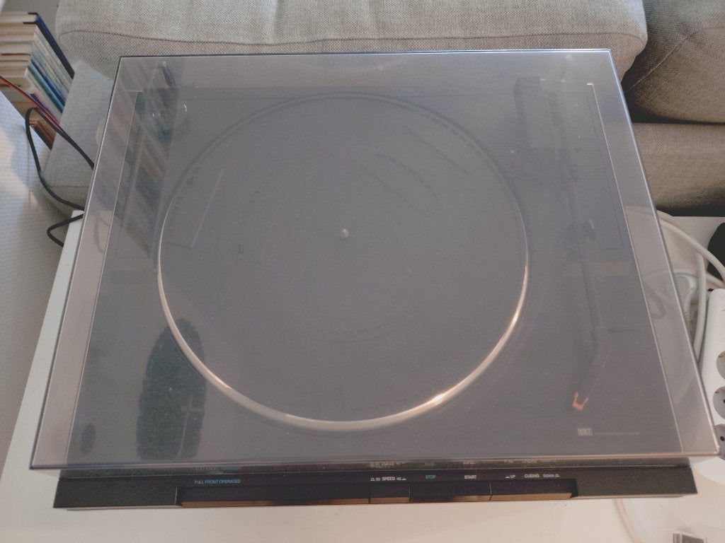 Philips FP563 platenspeler, incl. nieuwe snaar en naald, Philips, Automatisch, Refurbished, Ophalen of Verzenden