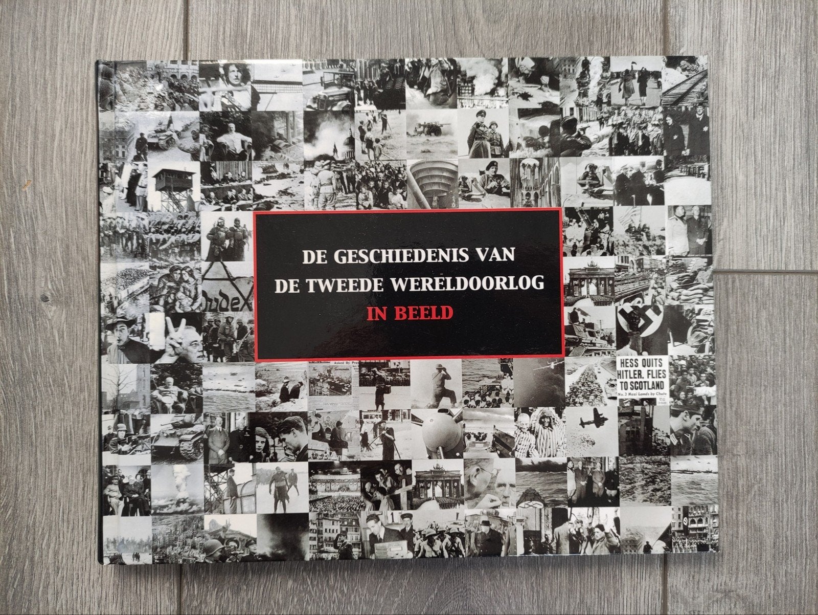 Geschiedenis van de tweede wereldoorlog in beeld boek, Verzamelen, Ophalen of Verzenden, Boek of Tijdschrift