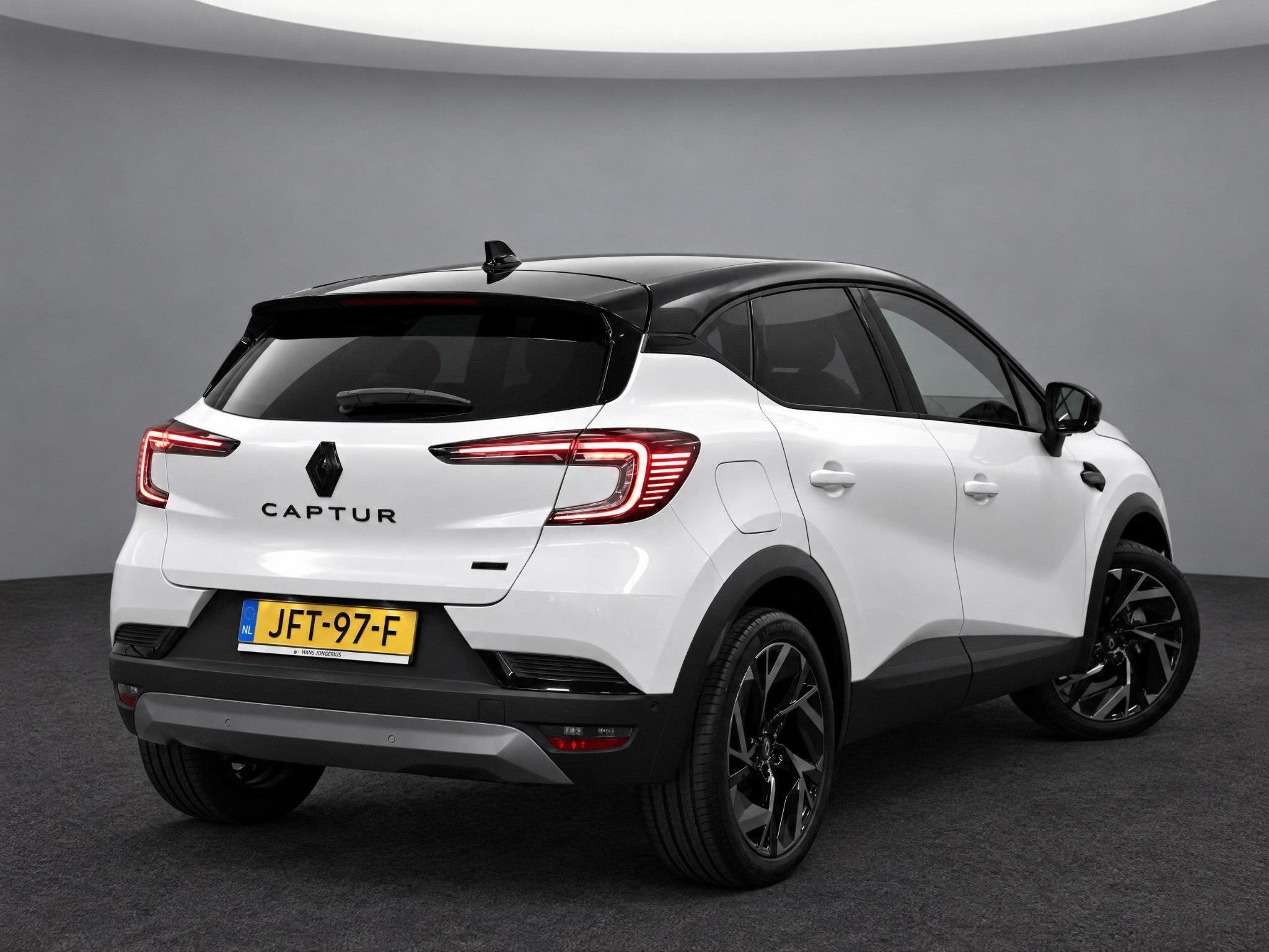 Renault Captur E-Tech full hybrid 145 esprit Alpine | 360 CA, Auto's, 1345 kg, Gebruikt, Wit, Origineel Nederlands
