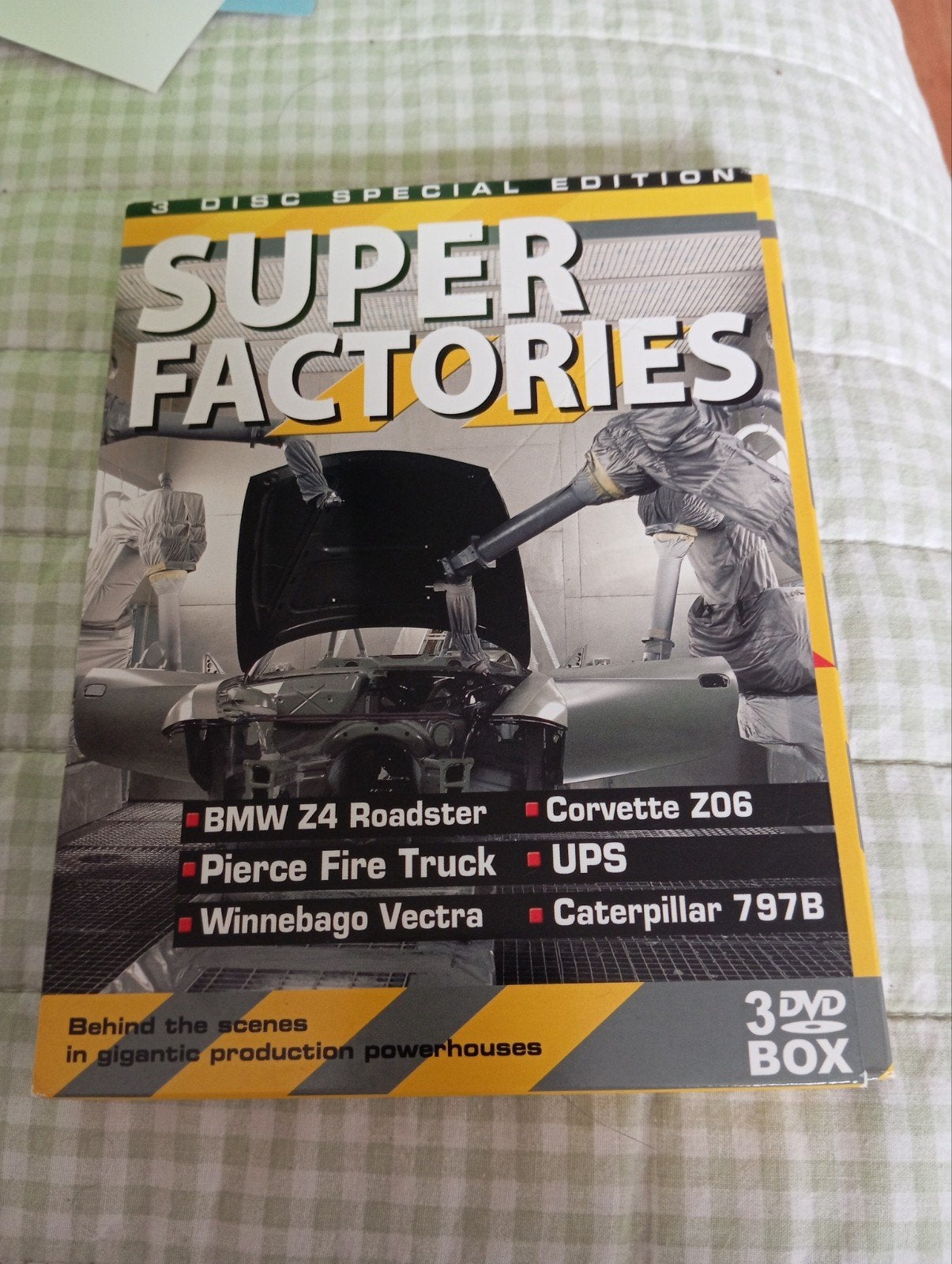 Super Factories 3 DVD Box - Special Edition, Nederlands, Wetenschap of Techniek, Ophalen of Verzenden, Gebruikt