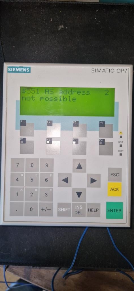 OP7 Siemens HMI, Ophalen of Verzenden