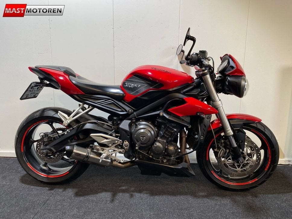 TRIUMPH STREET TRIPLE 765 S (bj 2017), Motorrijbewijs A, Bedrijf, Onbekend, 765 cc